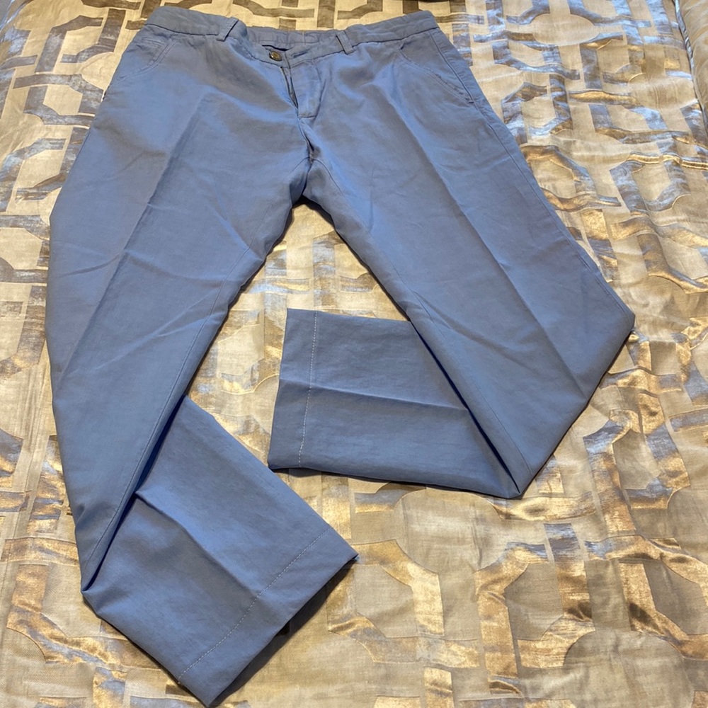 Massimo Dutti men’s light blue chinos